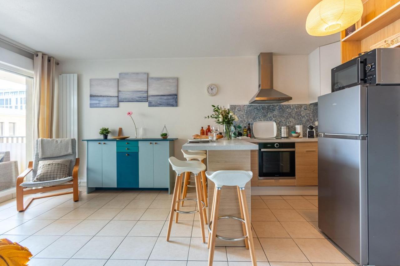 Appartement Melchior - Beau T2 Avec Terrasse Au Cœur D'euroméditerranée *