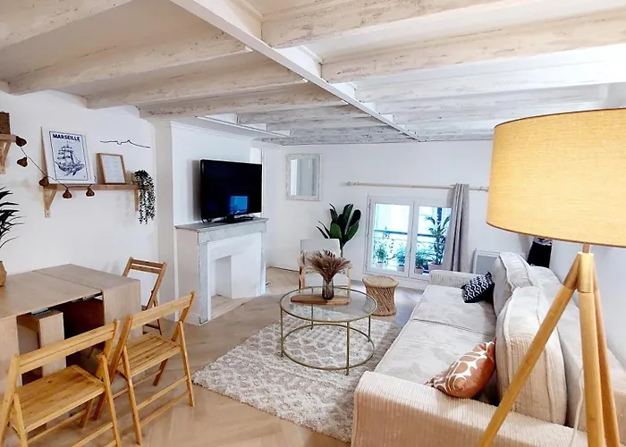 Splendide Appartement T4 A 5 Minutes Du Vieux-Port De Marseille
