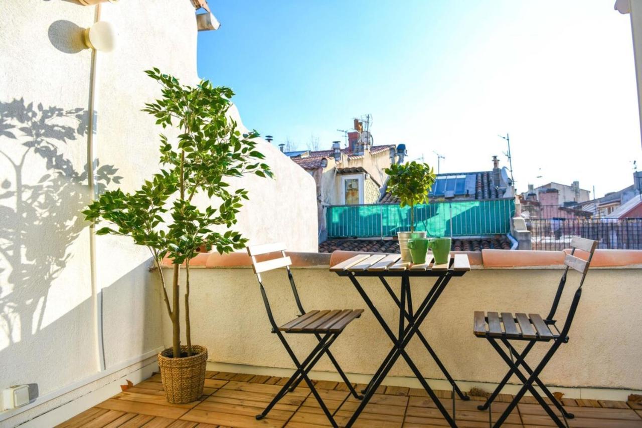Le Duplex - Terrasse Au Coeur De Panier Apartment Marseilles