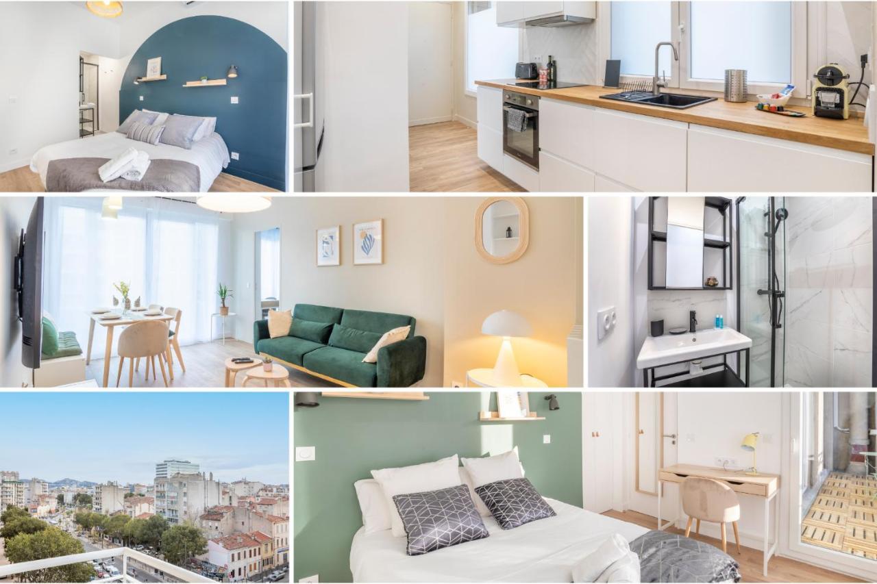 Sud Passion - Sakakini - Calme - 3 - Lumineux - Fibre Appartement Marseille