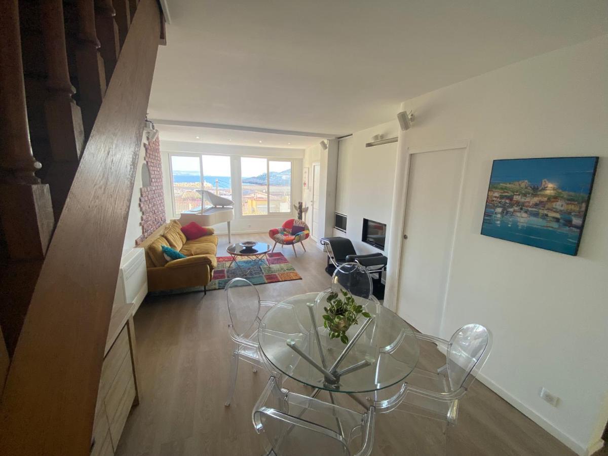 Ferienhaus Au Coeur Du Parc National Du Massif Des Calanques, La Flibuste Des Goudes, Maison 2 Chambres, Climatisee, Jardins, Solarium, Proche Plage, Large Vue Marseilles