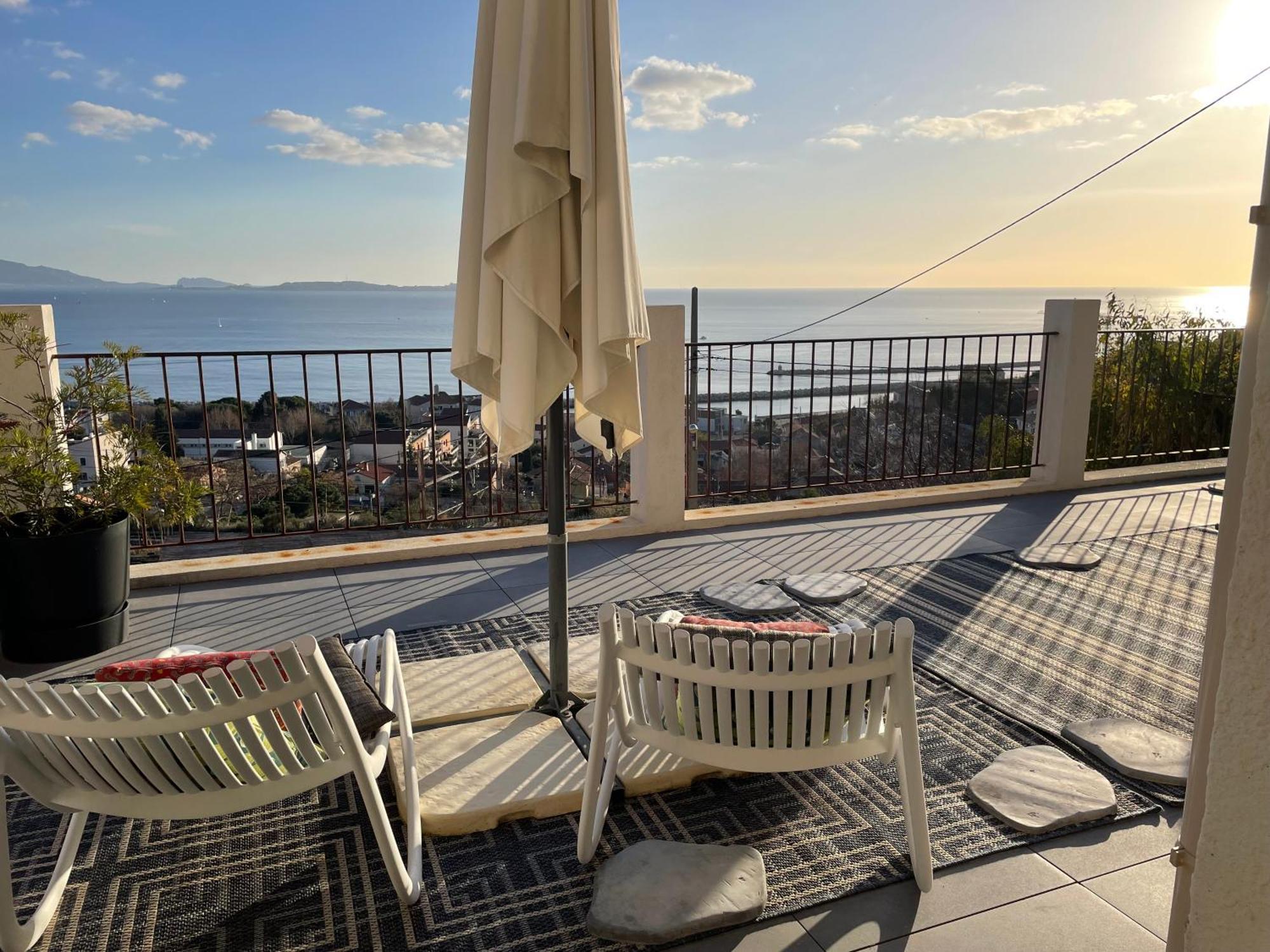Apartment Superbe Terrasse Avec Vue Panoramique Sur La Marseilles