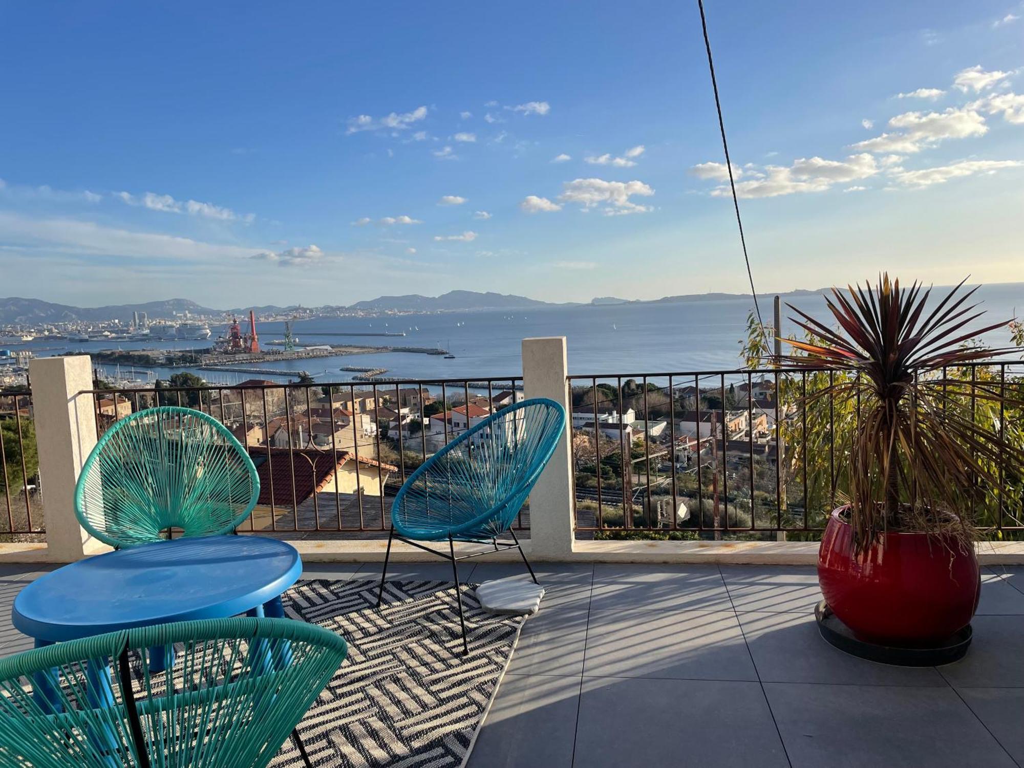 Superbe Terrasse Avec Vue Panoramique Sur La Apartment *