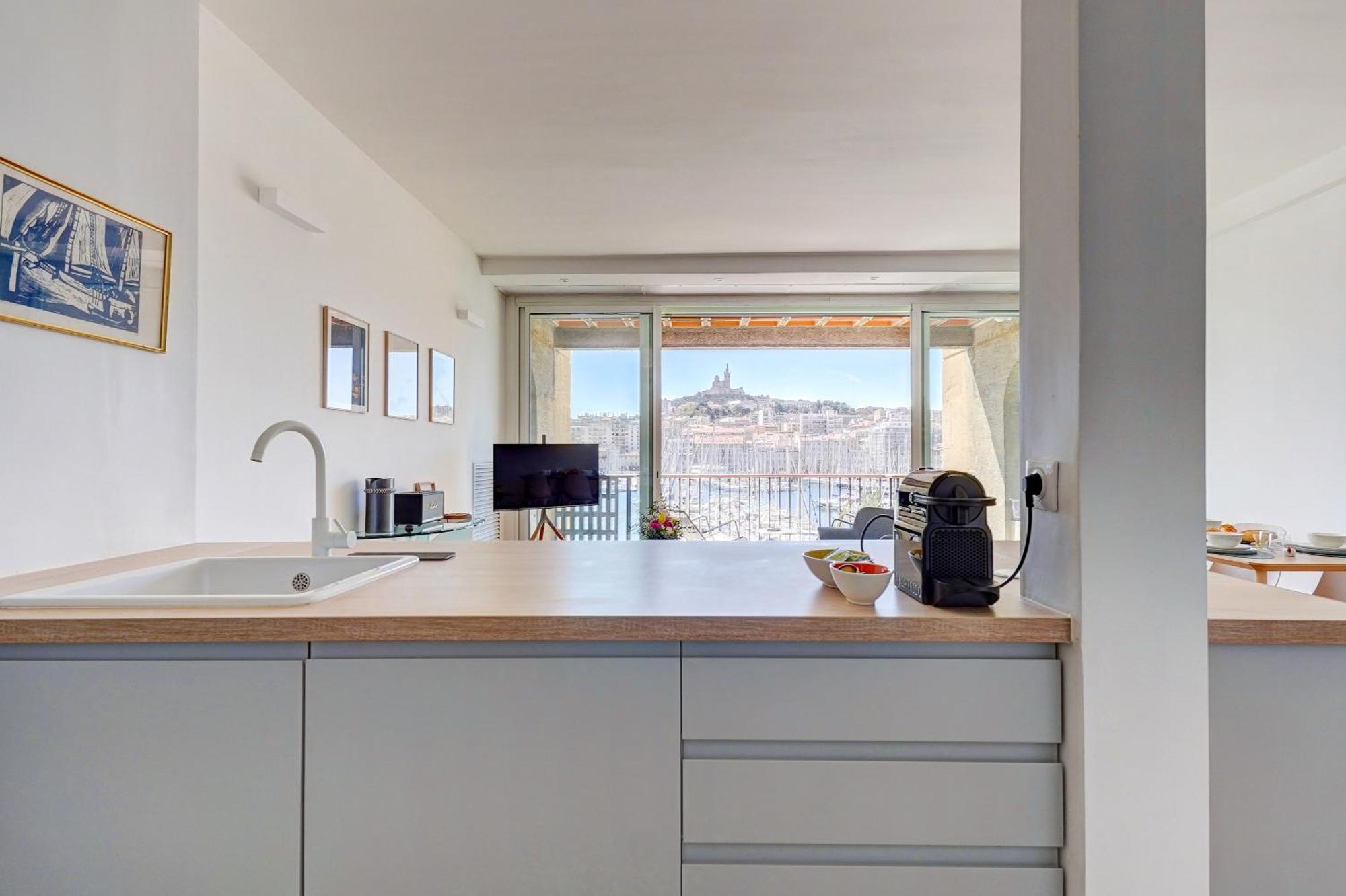 Bella Vista - Appt Avec Vue Sur Le Vieux Port Marseille