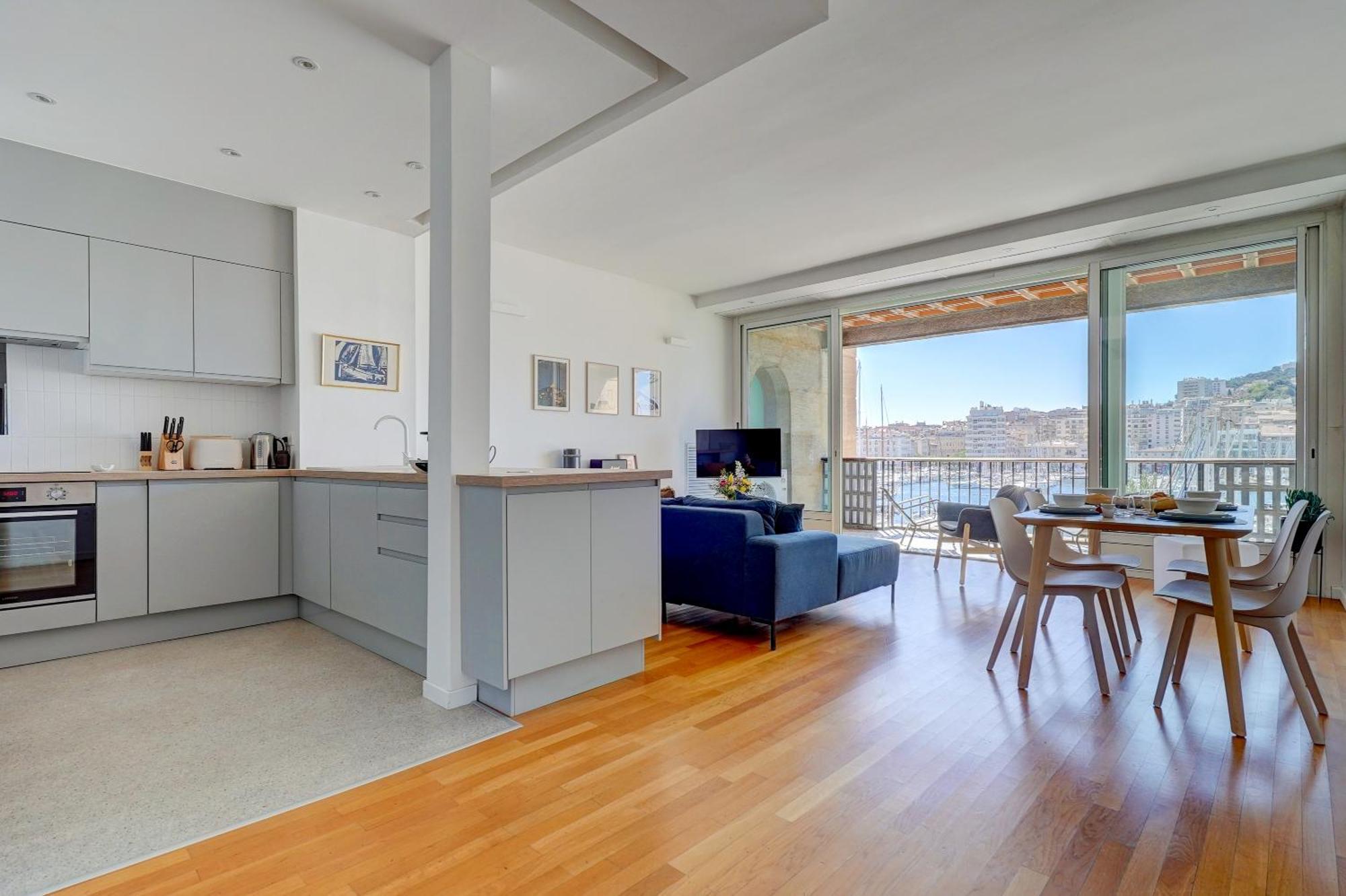 Bella Vista - Appt Avec Vue Sur Le Vieux Port Marseille
