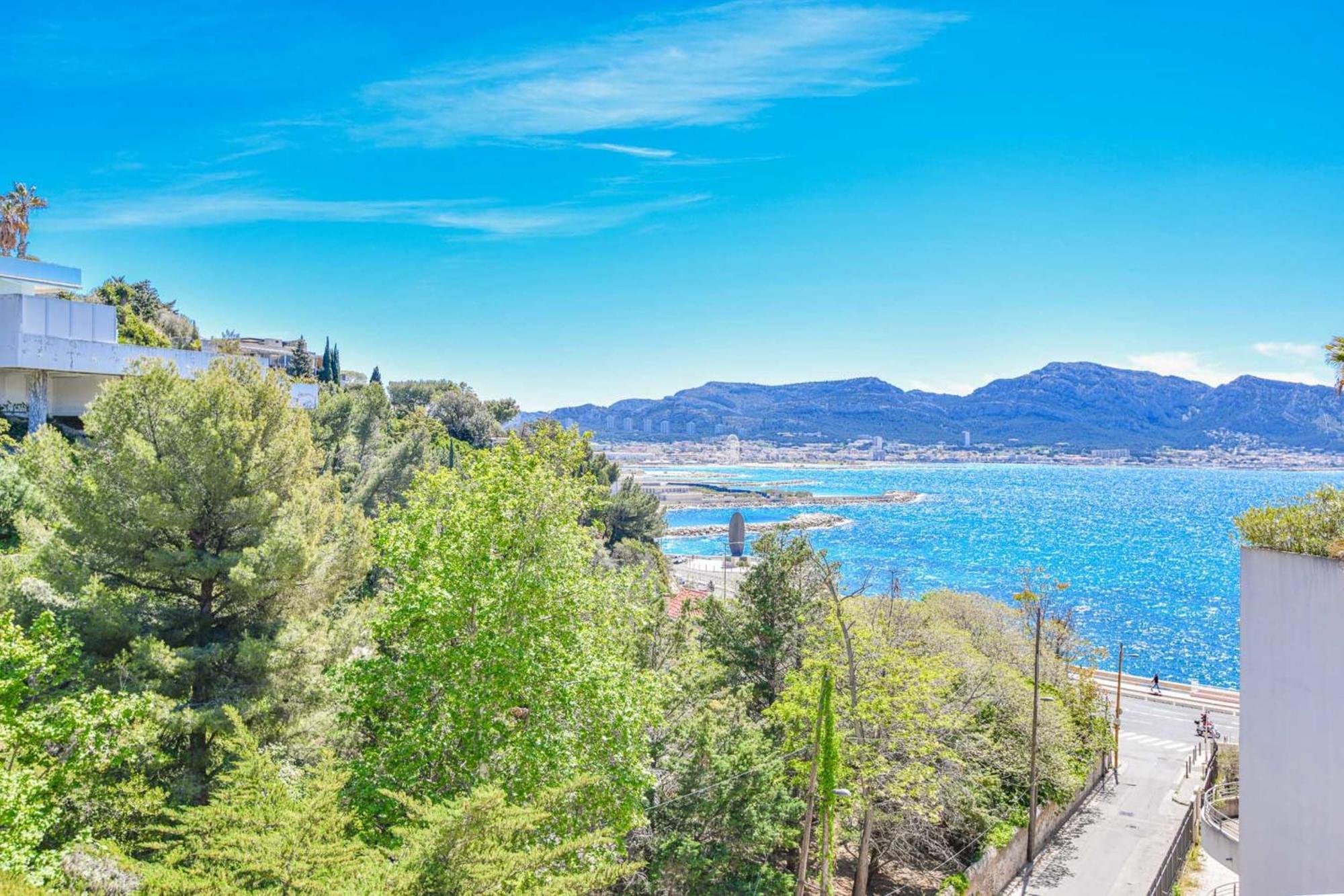 La Kennedy - Vue Mer Avec Piscine Et Parking Marseilles