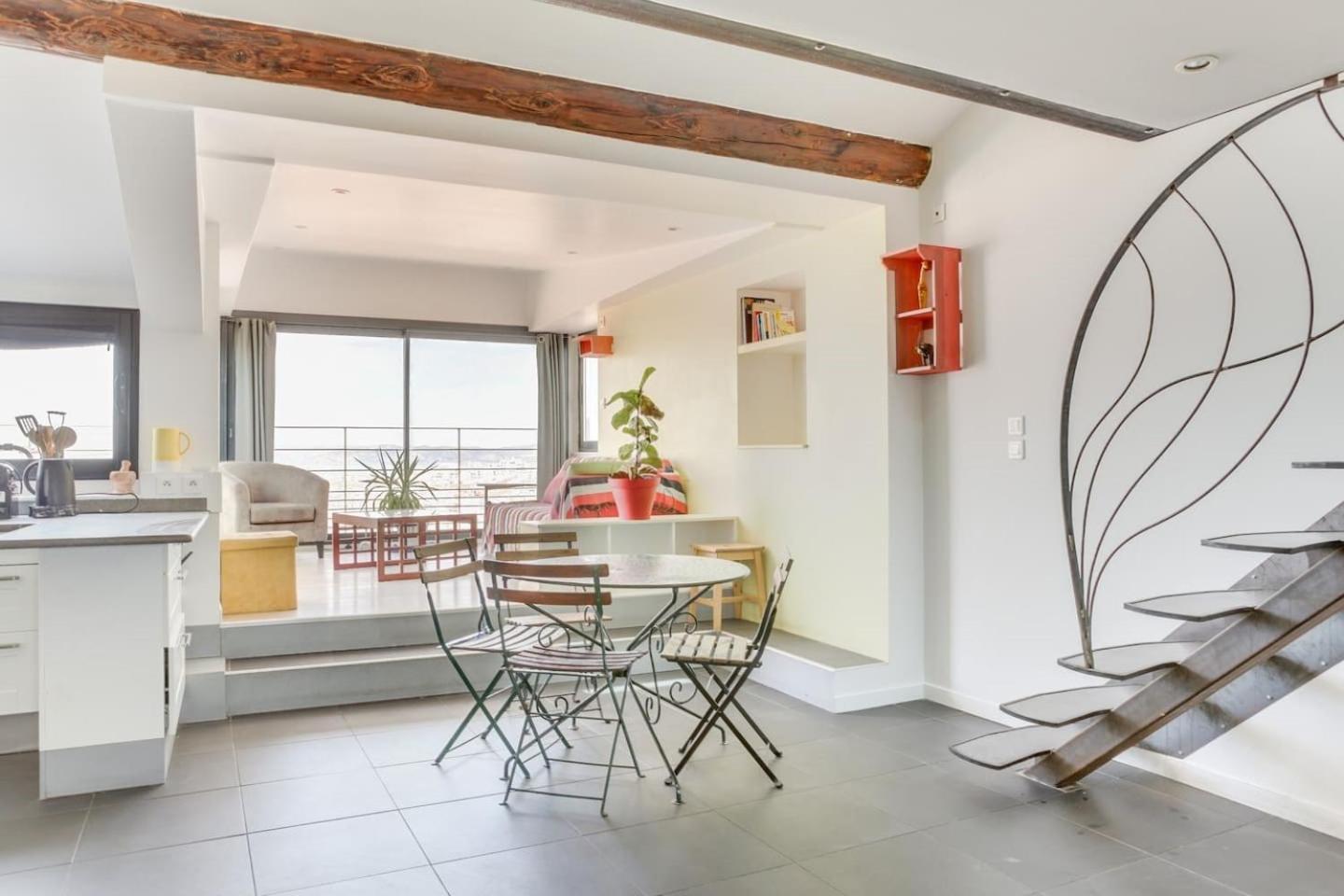 Loft Terrasse Vue Au Coeur De Apartment