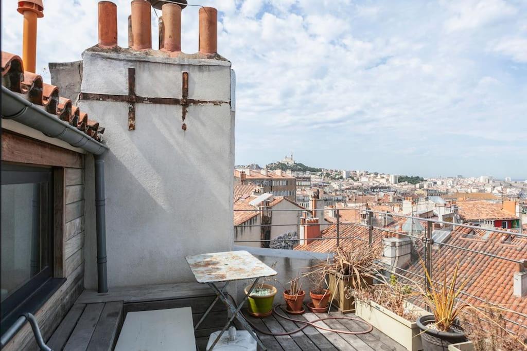 Apartment Loft Terrasse Vue Au Coeur De Marseille