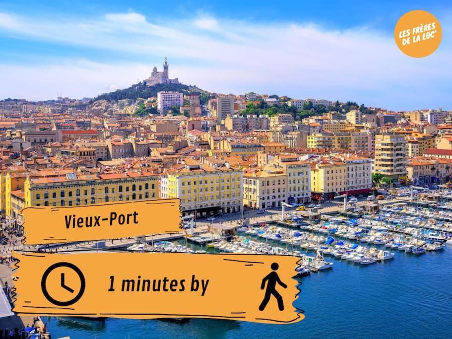 Appartement Vieux-port View - Ultra Center - Air Conditioning - Les Freres De La Loc' *