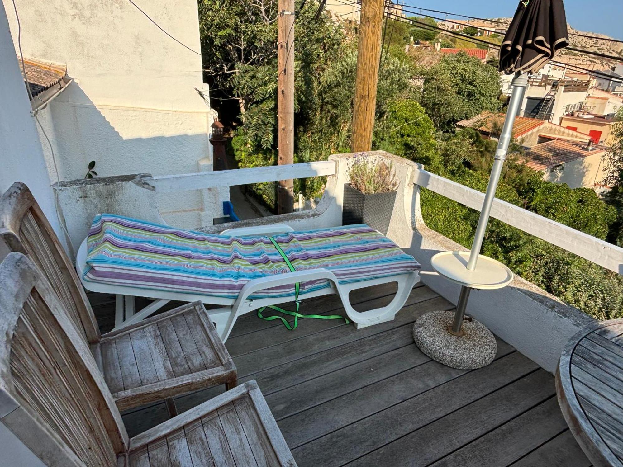 Au Coeur Du Parc National Du Massif Des Calanques, La Flibuste Des Goudes, Maison 2 Chambres, Climatisee, Jardins, Solarium, Proche Plage, Large Vue * Marseilles