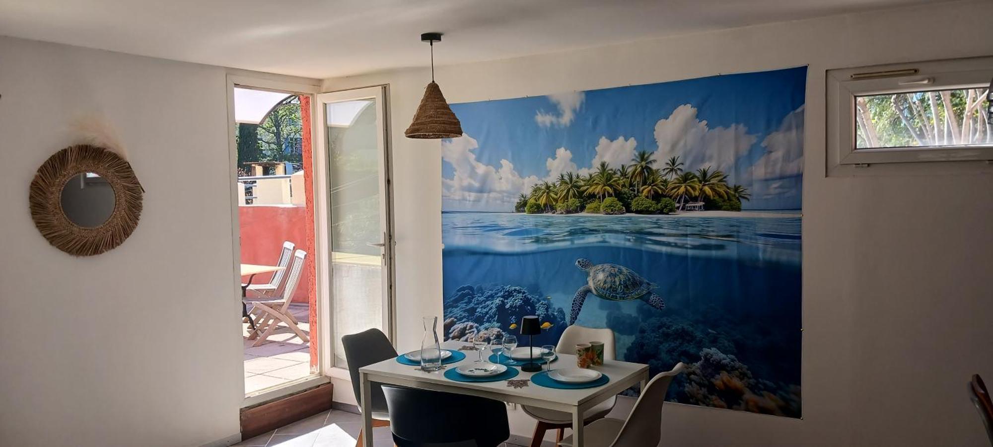 Grand Confort, 2 Chambres, Clim, Grande Terrasse, Parking Privatif Gratuit, Au Calme Parc Des Calanques Apartment *