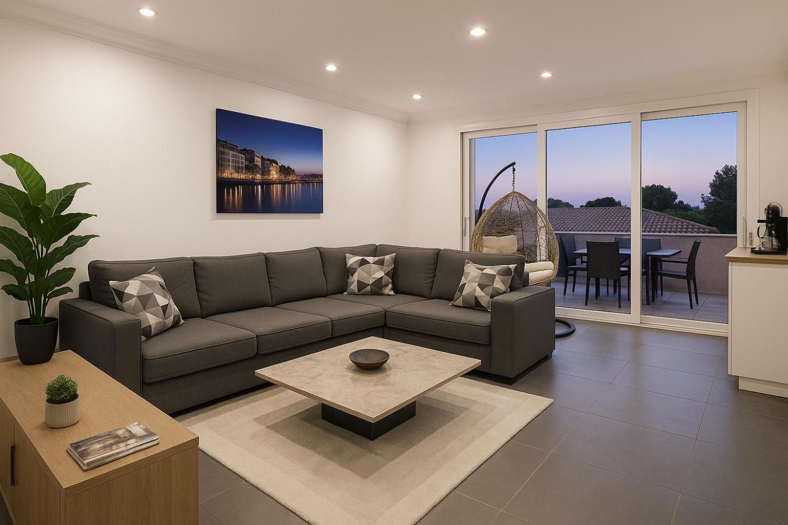 Appartement Large And Beautiful With Panoramic Sea Views Marseille