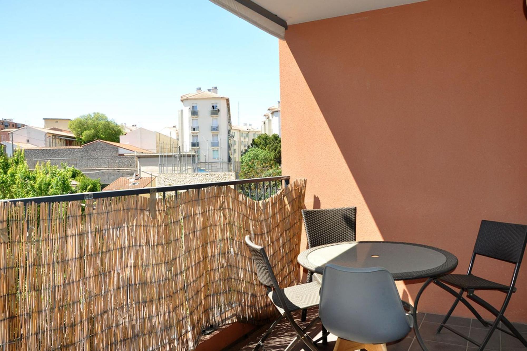 Balcony In The Heart Of Apartment *