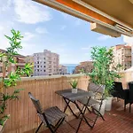 Flc -Catalan Beach-Sea View- Clim - Terrace - Parking
