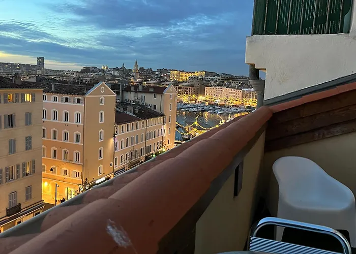 Loft Moderne Vue Vieux Port Terrasse Rooftop