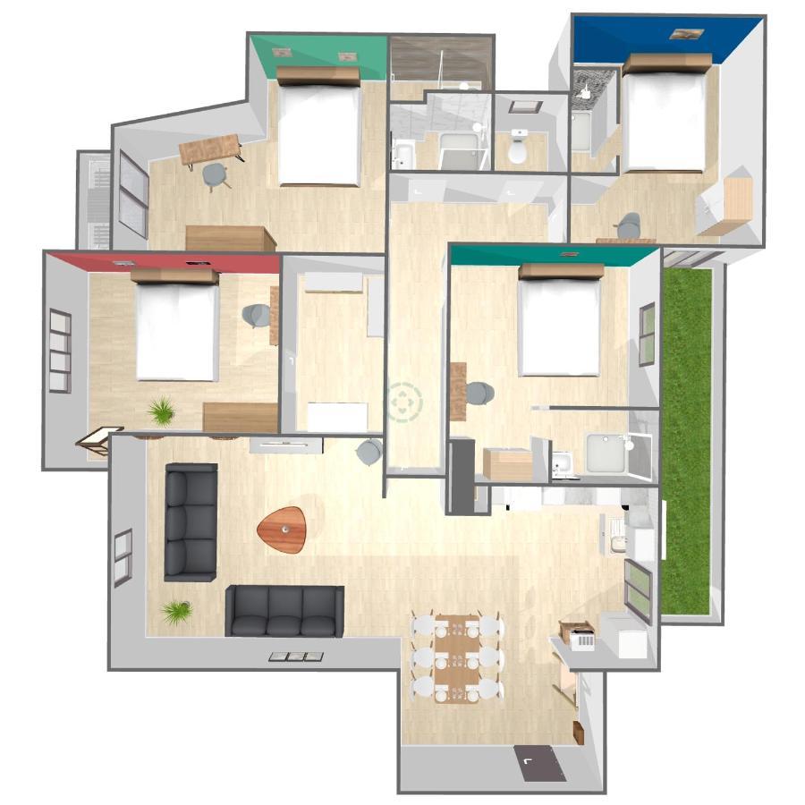 Magnifique T5 - 12pers - Balcon Et Vieux-port Apartment *