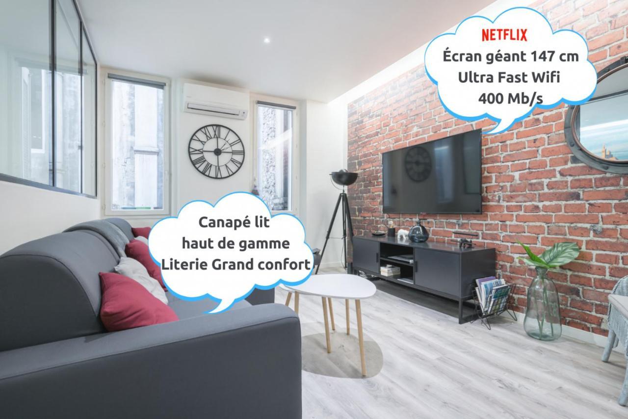 Appartement Fada - Sud Passion - Vieux Port - Calme - Linge De Qualité - Lit King Size - Fibre Marseille
