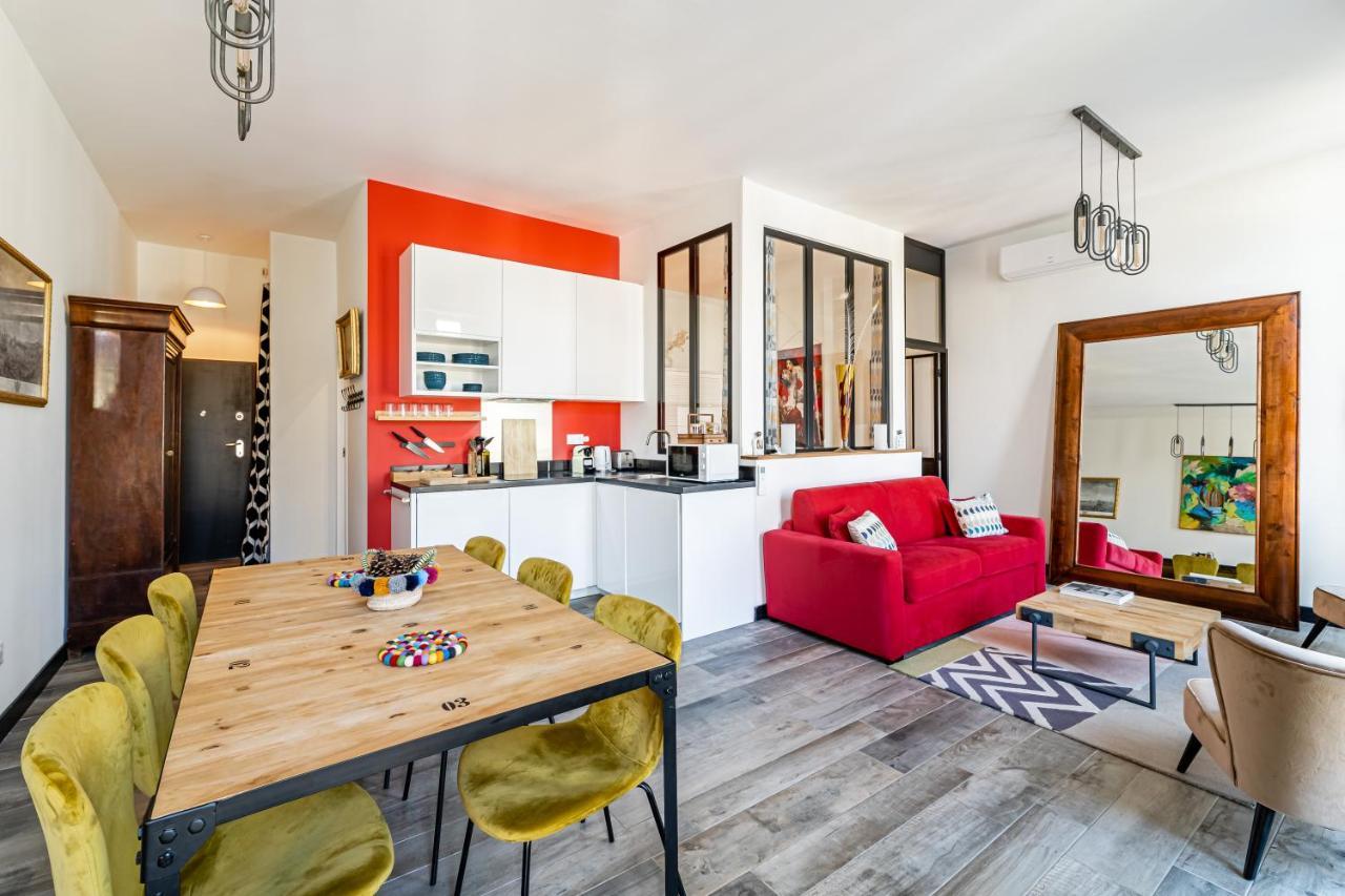 T2 Chic, Vue Vieux-port Et Notre Dame, Atypique, Calme, Clim, 48m2, Acces Autonome Avec Code Apartment *