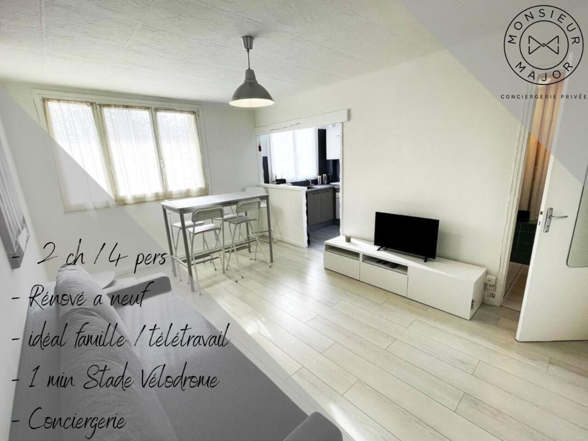 Stade Velodrome/metro Centre Apartment Marseille