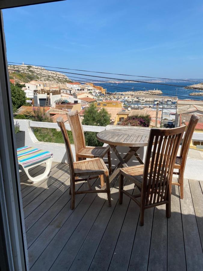 Au Coeur Du Parc National Du Massif Des Calanques, La Flibuste Des Goudes, Maison 2 Chambres, Climatisee, Jardins, Solarium, Proche Plage, Large Vue Ferienhaus
