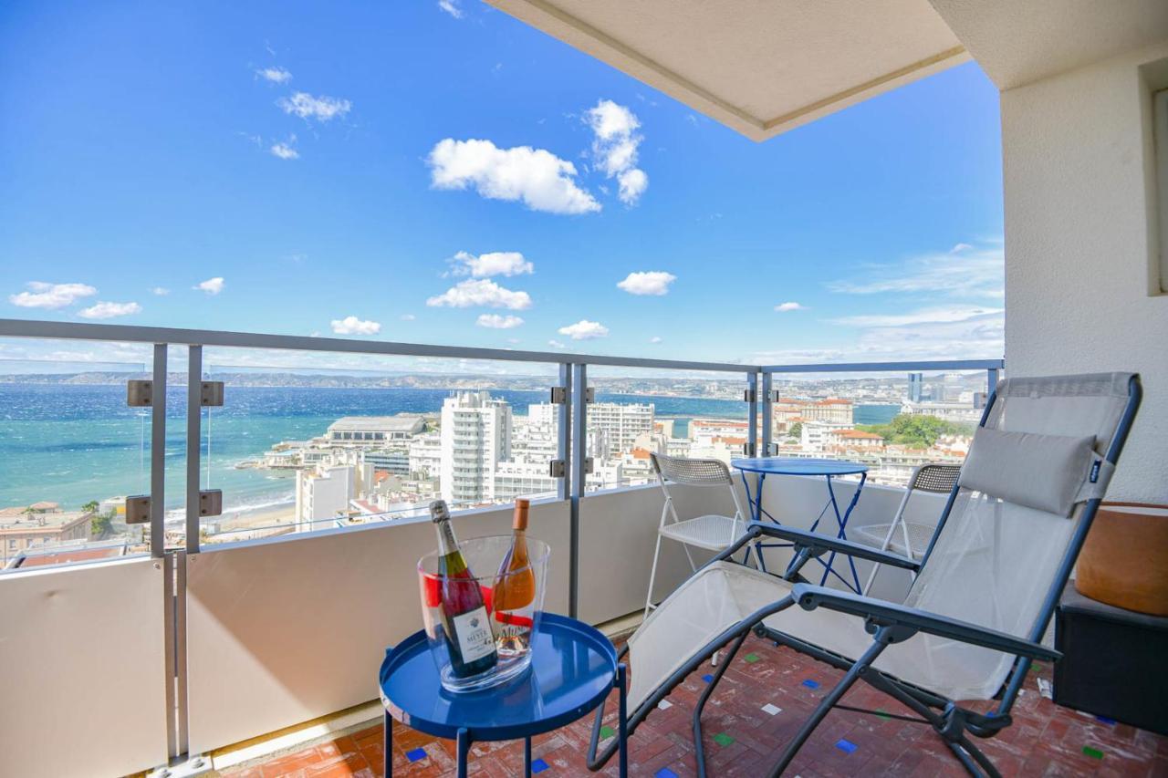 Appartement L'horizon - 3 Ch Climatise Avec Vue Incroyable Marseille