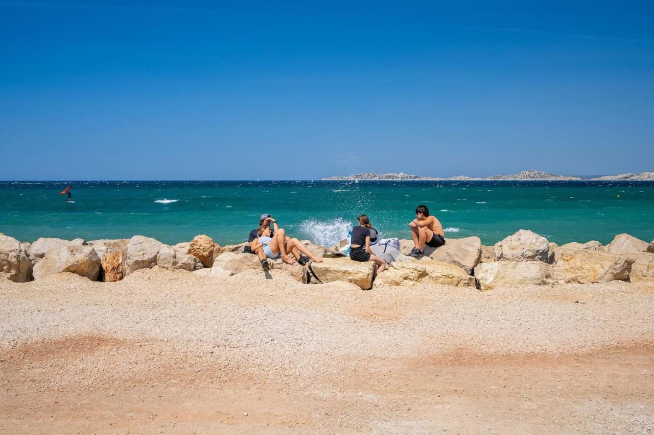 The Beach Of The Marina Olympique, Lovely * Marseilles