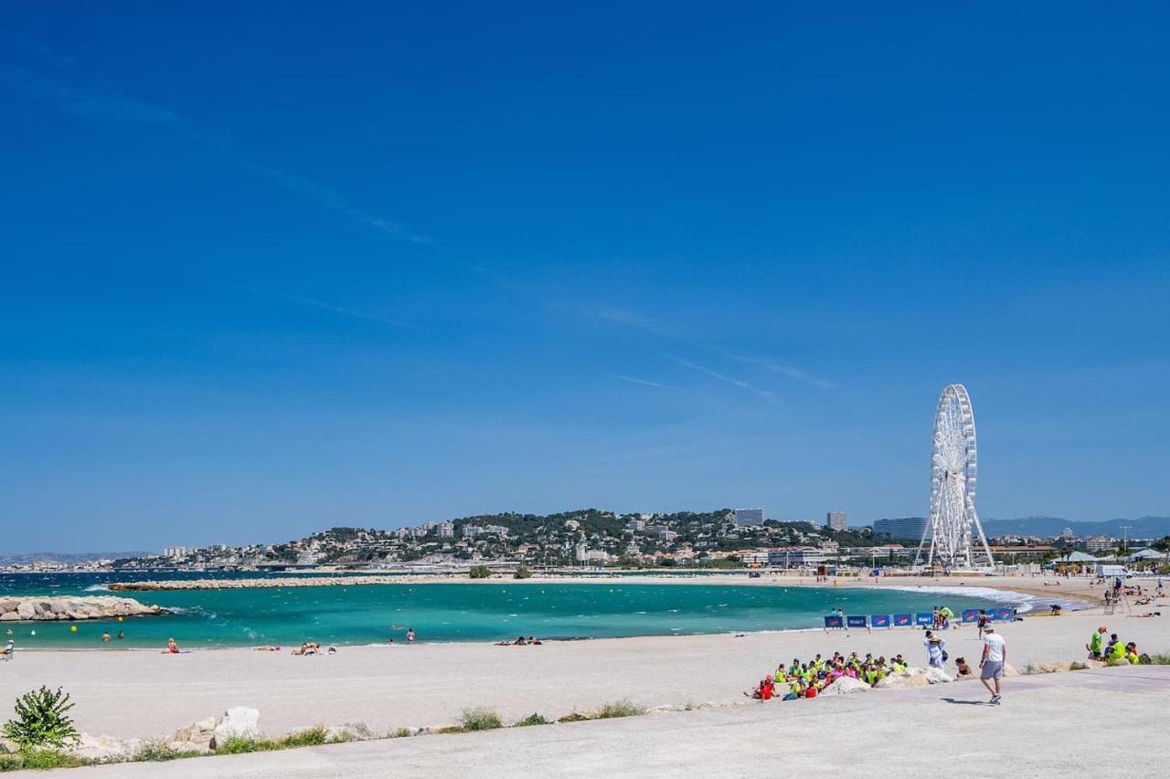 The Beach Of The Marina Olympique, Lovely * Marseilles