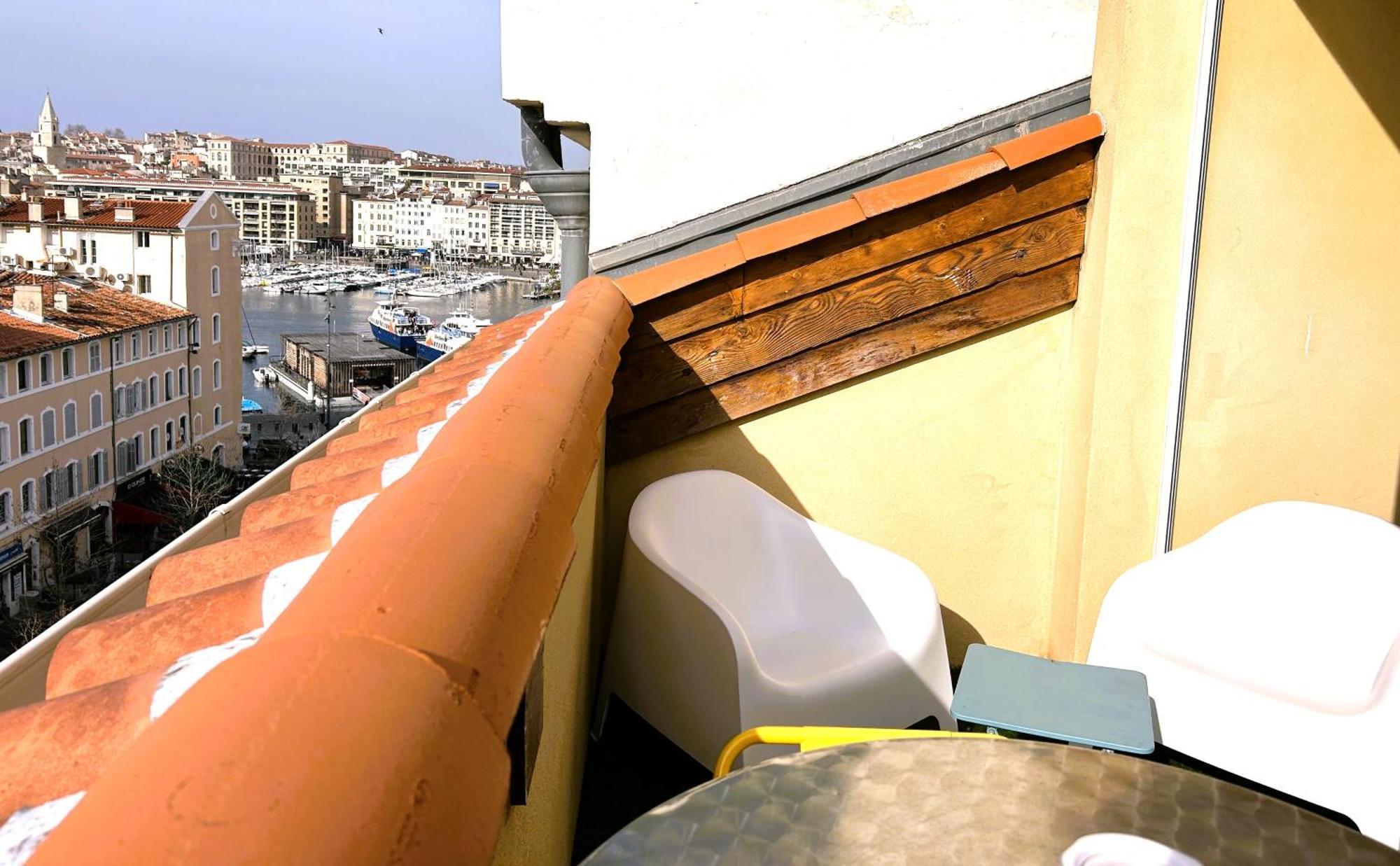 Loft Moderne Vue Vieux Port Terrasse Rooftop