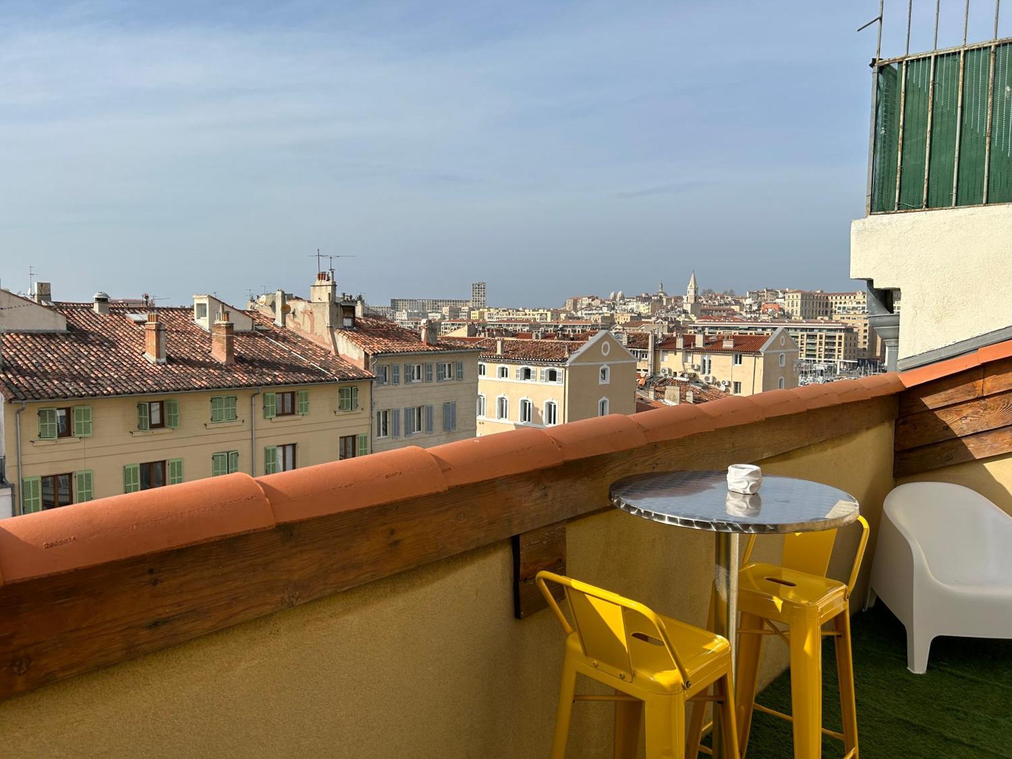 Loft Moderne Vue Vieux Port Terrasse Rooftop