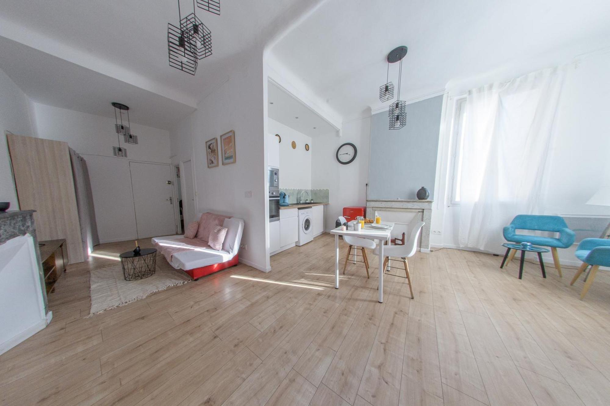 Apartment T2 A 5 Min De La Gare Et Au Coeur De