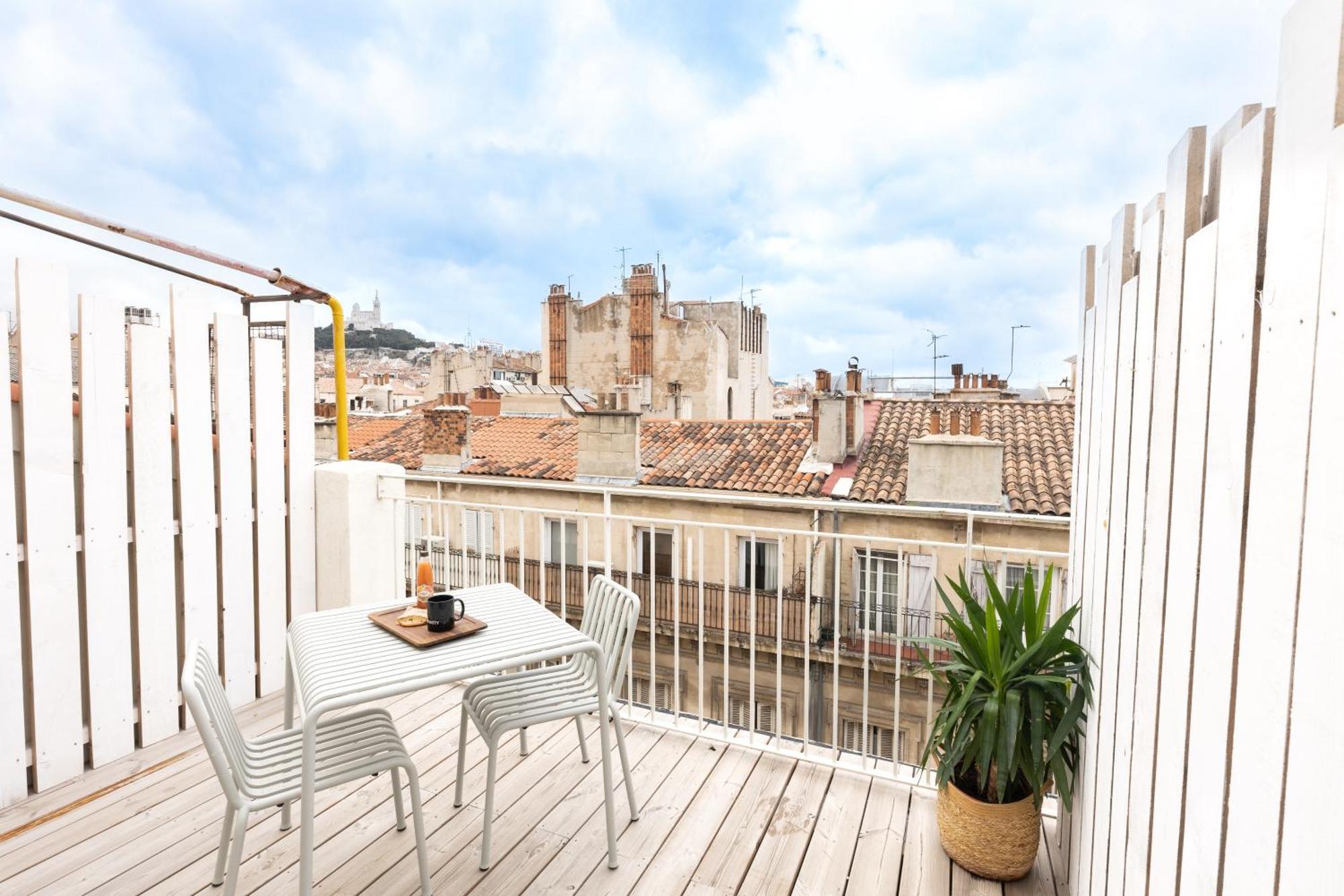 Grand T1 - Vieux-port - Salle De Sport&rooftop Appart hôtel *
