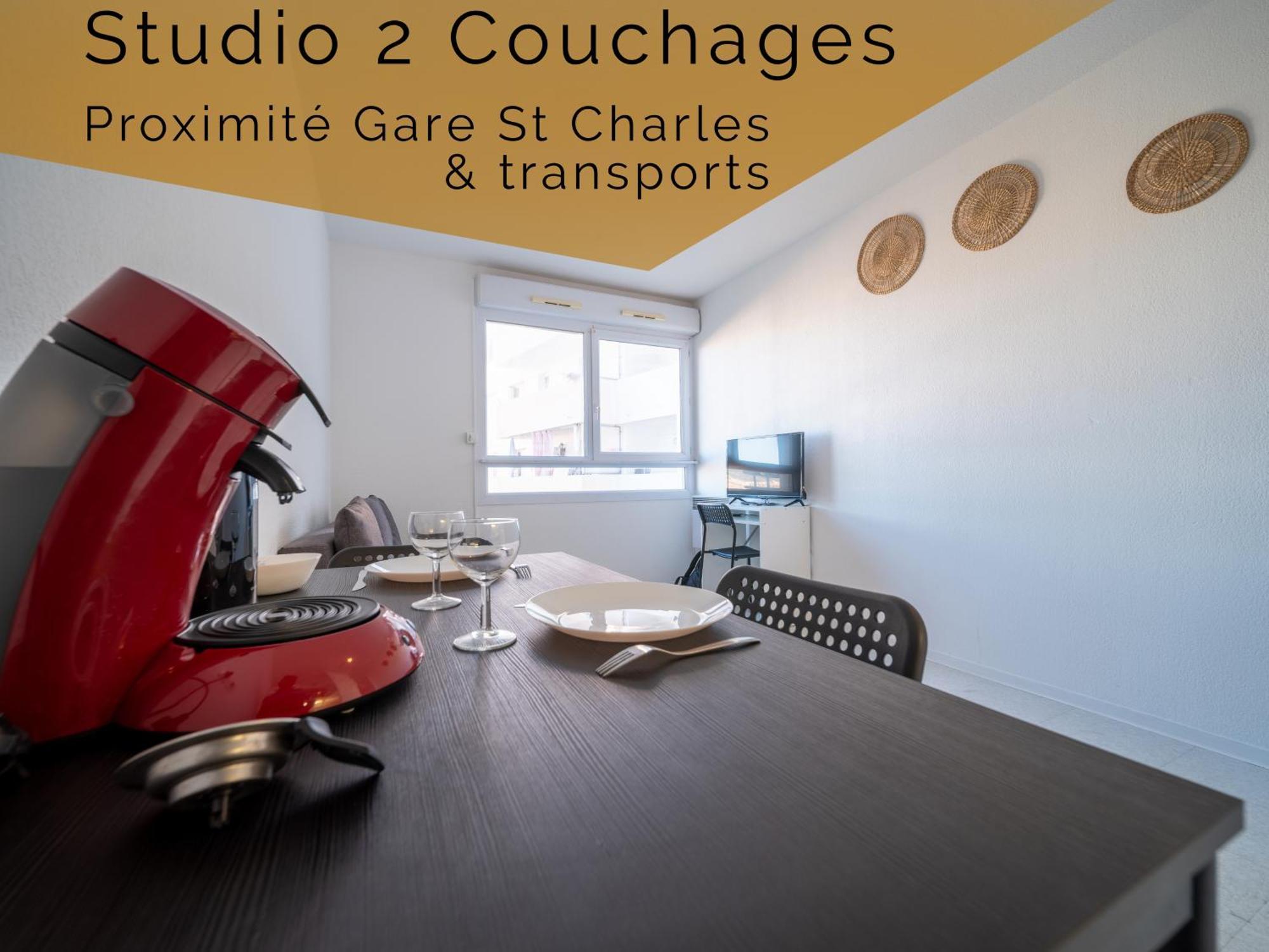 Tout Equipe A 6 Minutes De La Gare St Charles Appartement Marseille