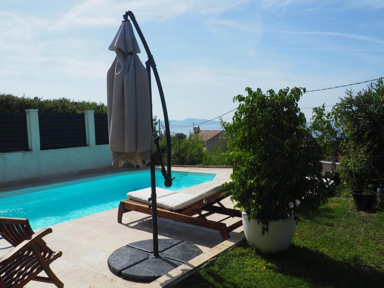 Maison Entierement Climatisee Vue D'exception Et Rade De Avec Piscine 8 Personnes Villa