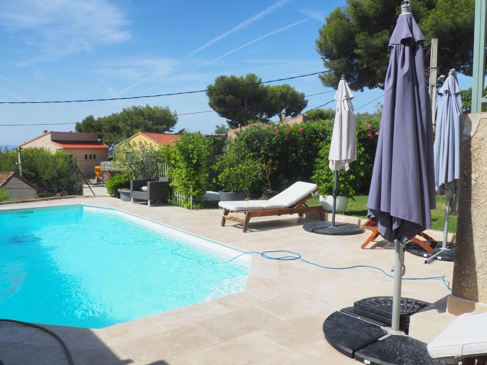 Maison Entierement Climatisee Vue D'exception Et Rade De Avec Piscine 8 Personnes Villa *