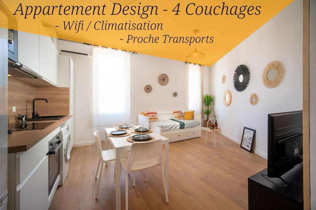 Apartment Le Cocon - Neuf Clim Wifi 2 A 4 Personnes Marseilles