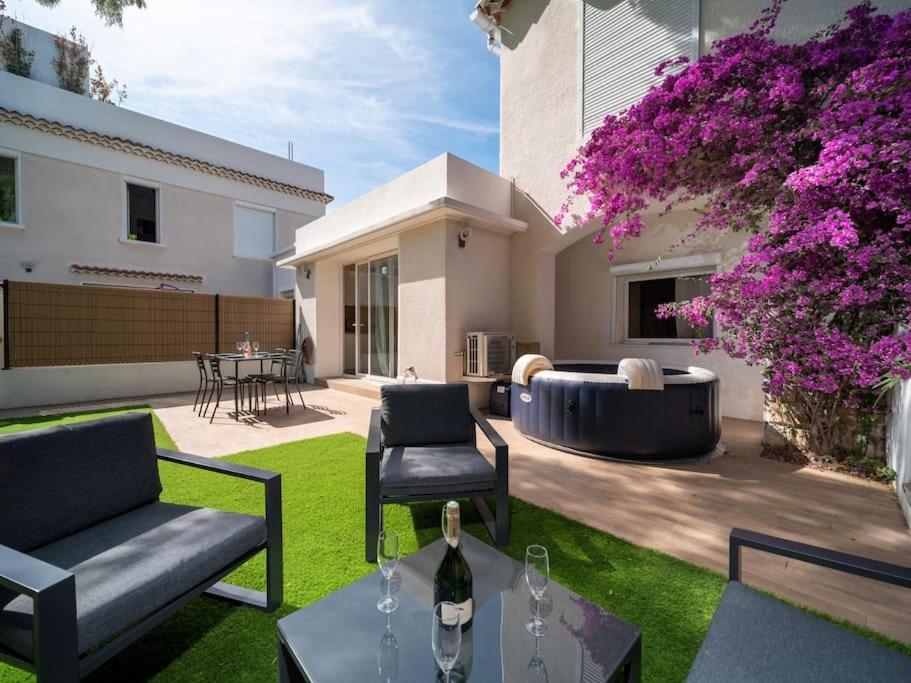 Appartement Le Bougainvillier-jacuzzi Jardin Clim Wifi Parking *
