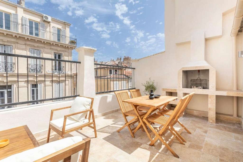 Apartment Unique Centre Vieux-port Terrasse Marseilles