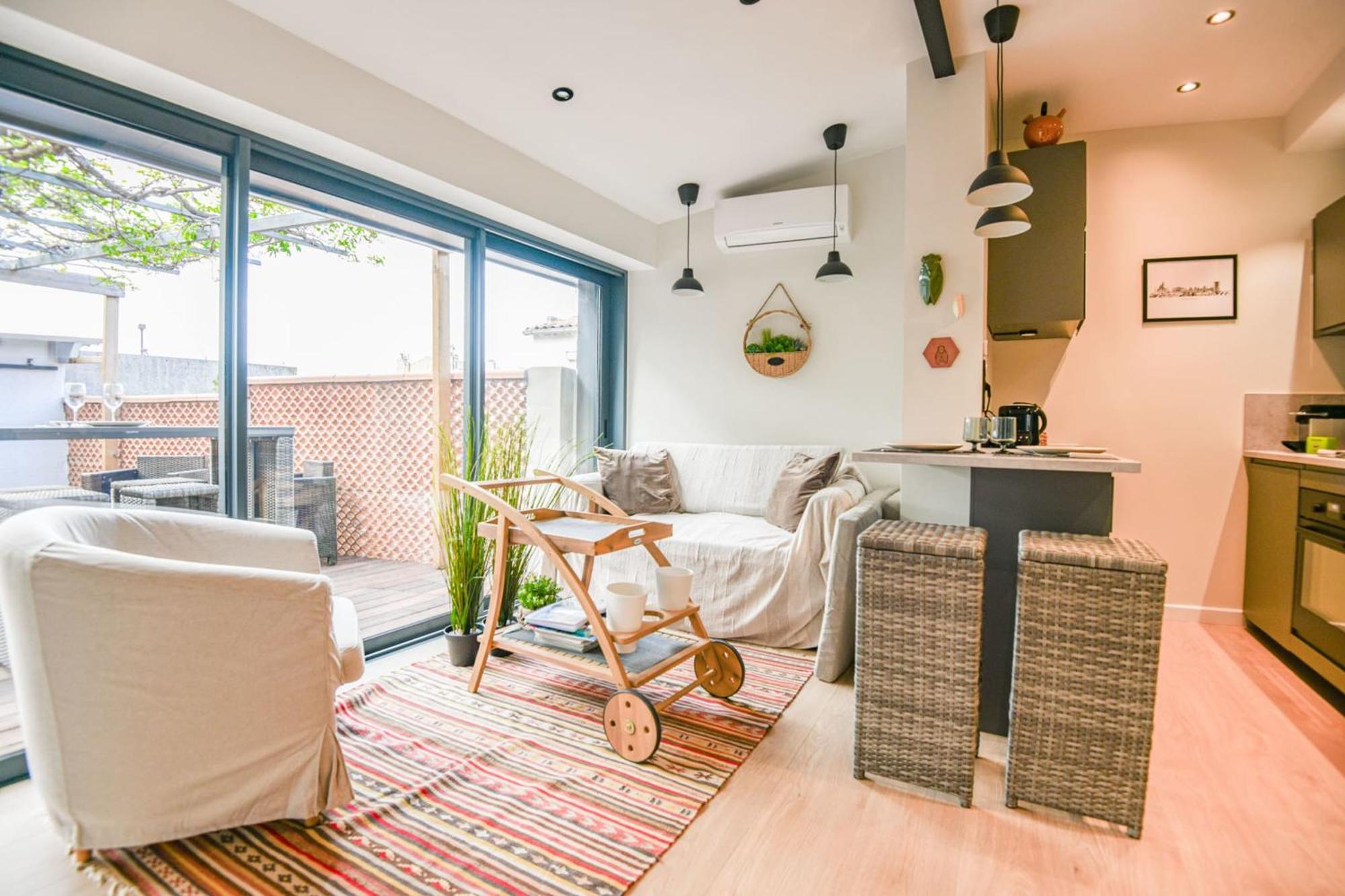 Hébergement de vacances La Terrasse Ricard - Belle Maison 1 Ch Avec Clim *