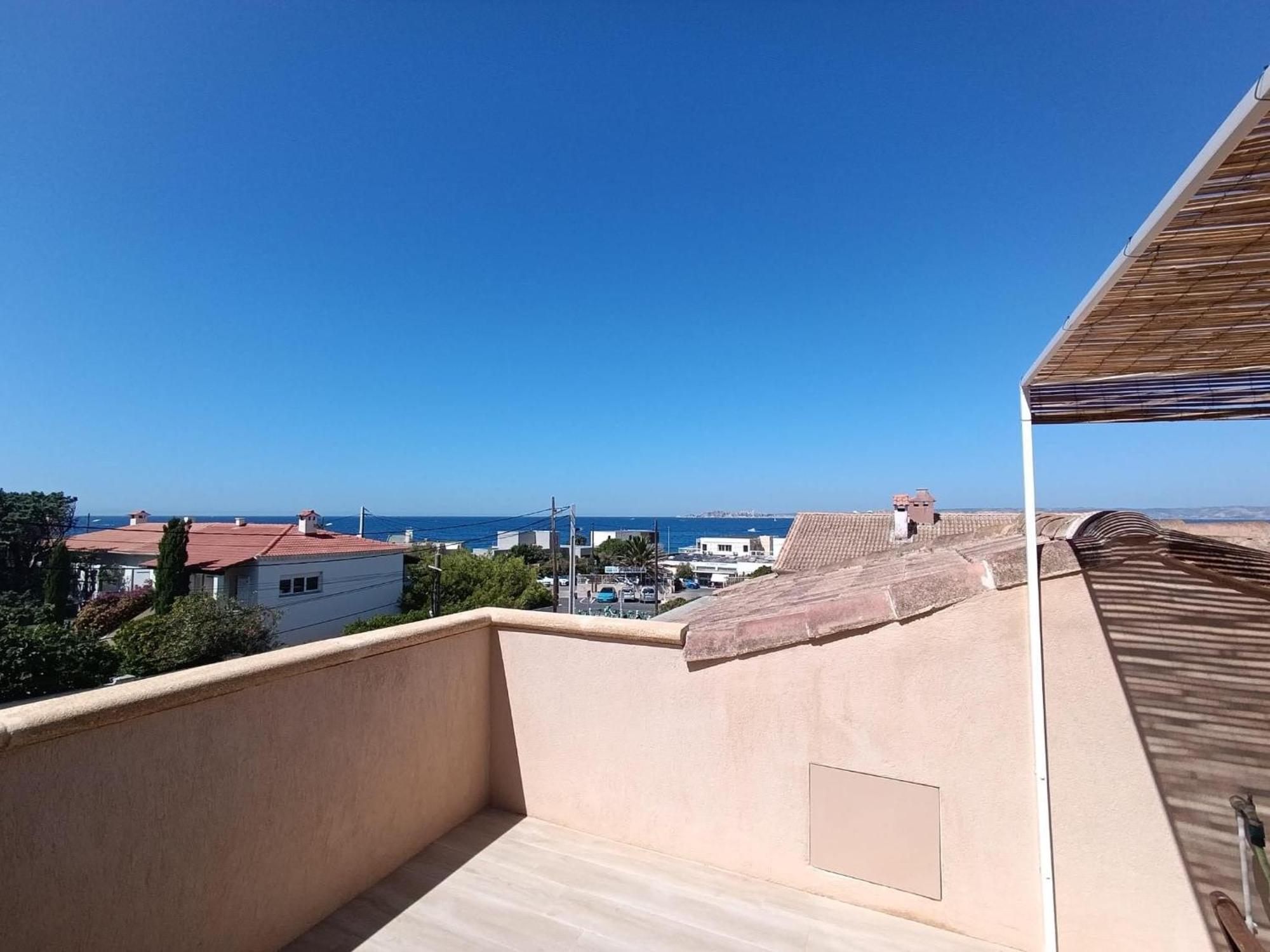 Penthouse 2 Pieces Avec Terrasse Vue A 150 M De La * Marseille