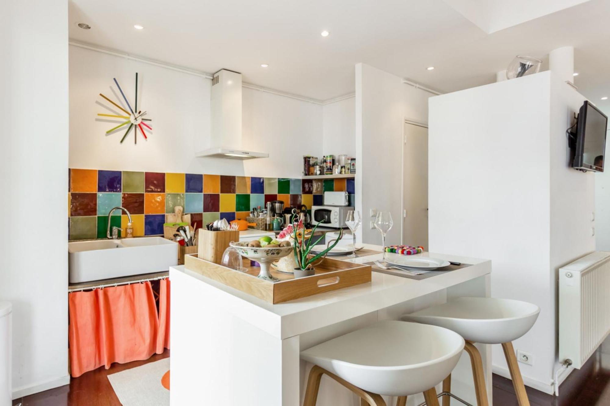 Flat Seventies And Terrace - Welkeys Appartement Marseille