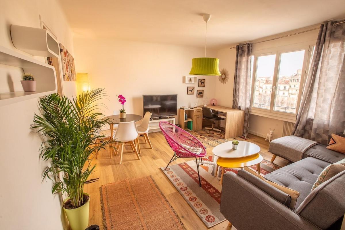 Apartment T2 Cosy, Vue Exceptionnelle, Hypercentre, 5mn Gare