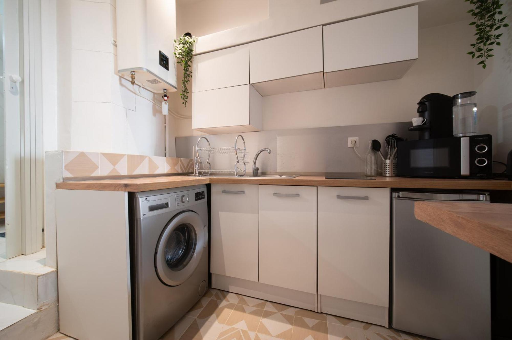 Appartement Equipe 4 Couchages A 600m De La Des Catalans Marseille