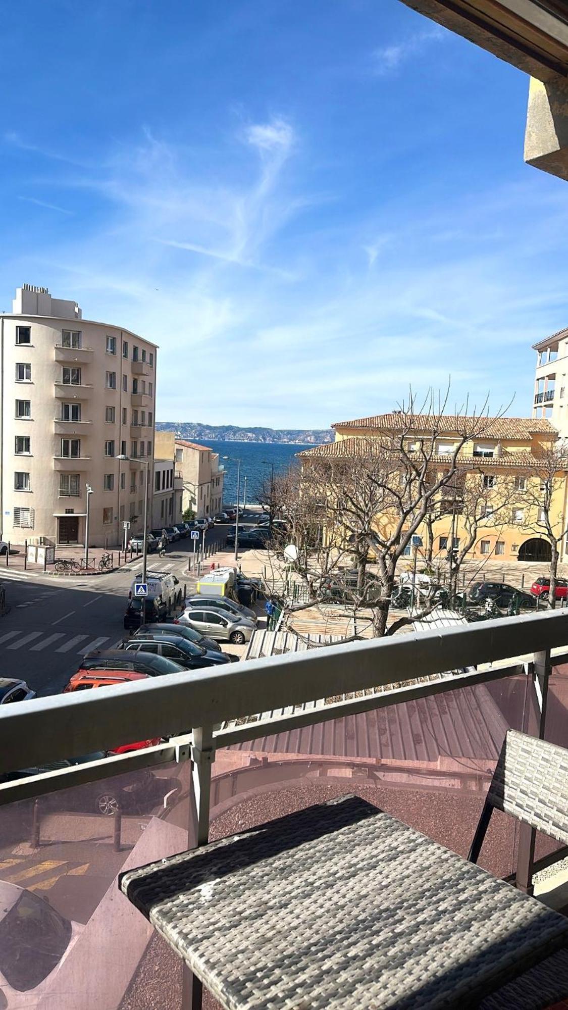 Flc -catalan Beach-sea View- Clim - Terrace - Parking Appartement *