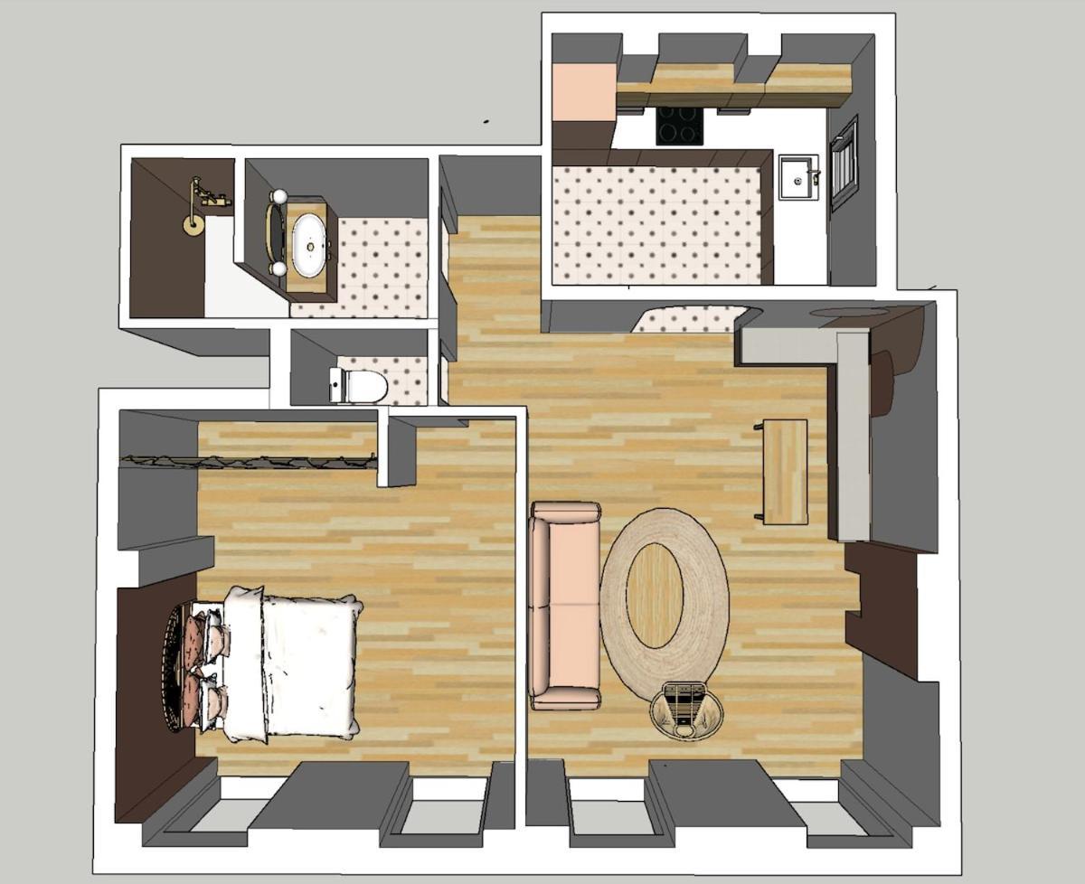 Appartement Refait A Neuf Entre Et Vieux Port *