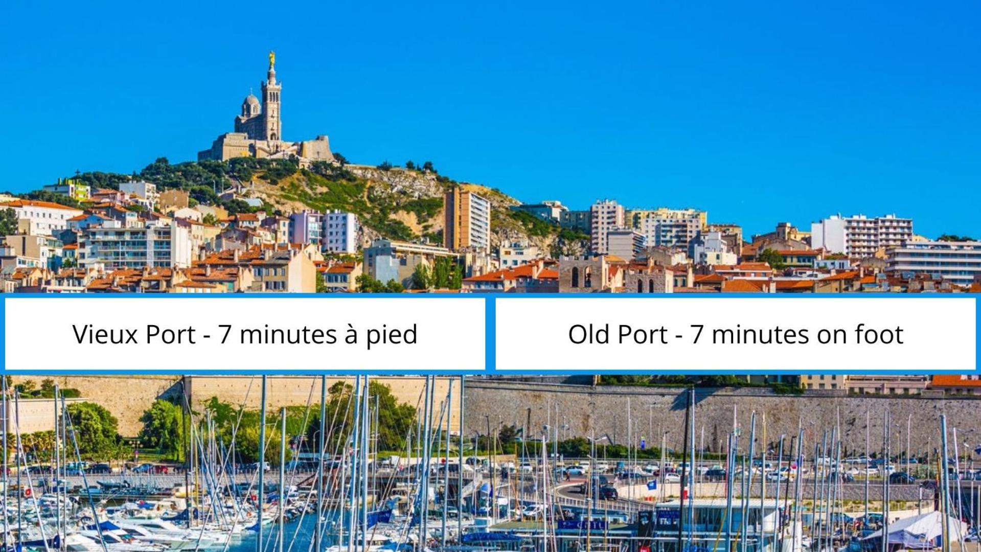 Le Panoramique - T3 Centre-ville, Vieux-port, Gare Saint-charles Apartment Marseilles