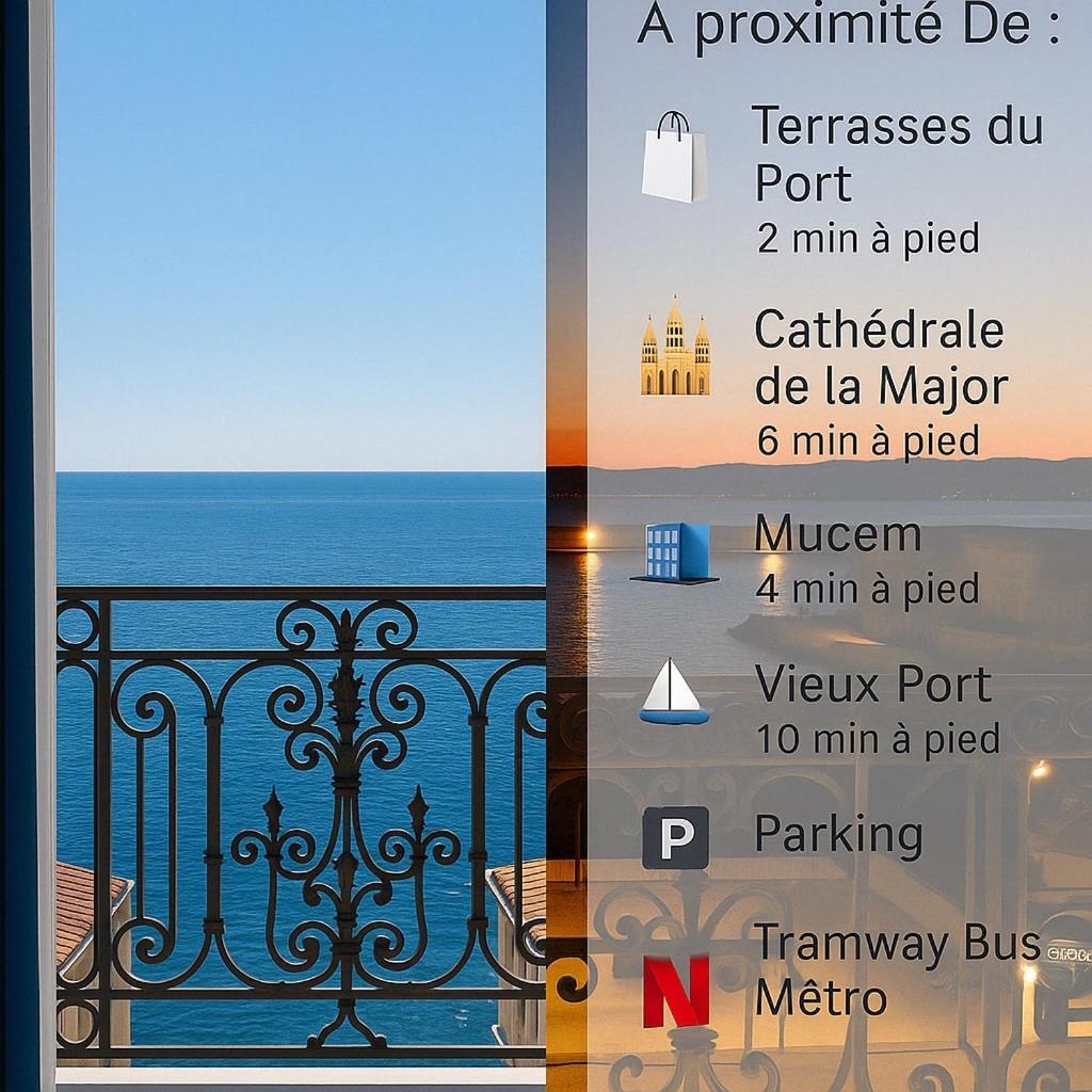 Luxueux A La Joliette Avec Vue