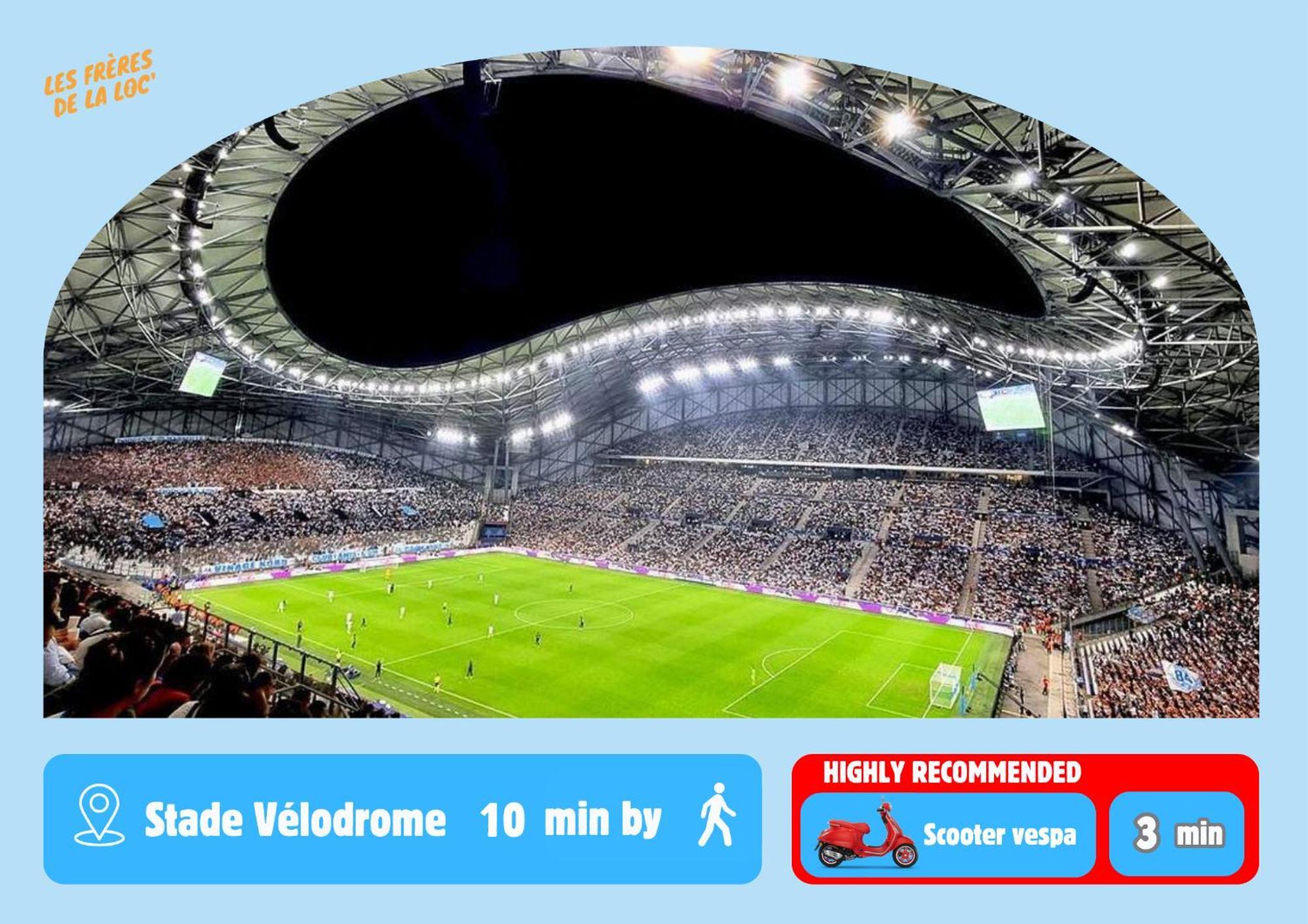 Renove - Stade Velodrome & Plages - Les Freres De La Loc' Appartement Marseille