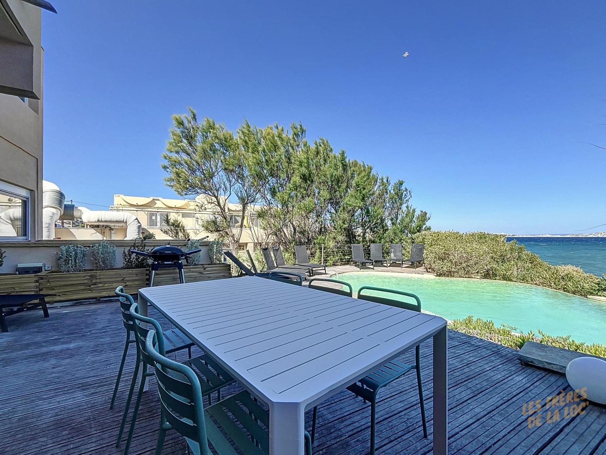 Maison Unique - Piscine Au Dessus De La Mer - Les Freres De La Loc' Appartement Marseille