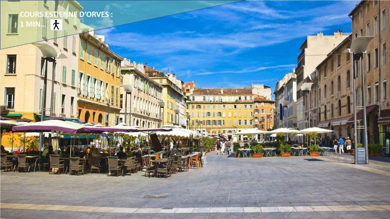 Apartment Happy T1 Equipe - Confort - Vieux Port Marseille