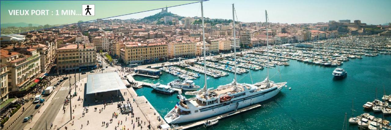 Happy T1 Equipe - Confort - Vieux Port Marseille